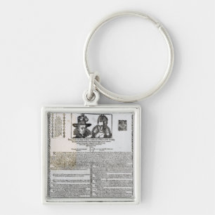Declaration of the marriage of Frederick V Keychain