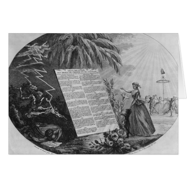 Declaration of the Rights of Man (Front Horizontal)