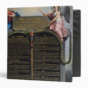 Declaration of the Rights of Man and Citizen Binder