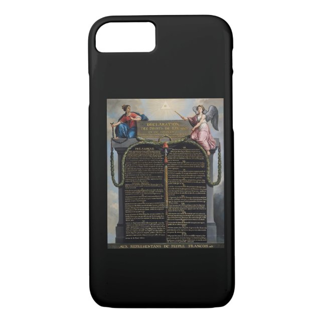 Declaration of the Rights of Man and Citizen Case-Mate iPhone Case (Back)