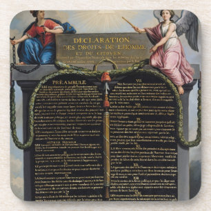 Declaration of the Rights of Man and Citizen Coaster