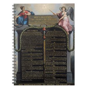 Declaration of the Rights of Man and Citizen Notebook
