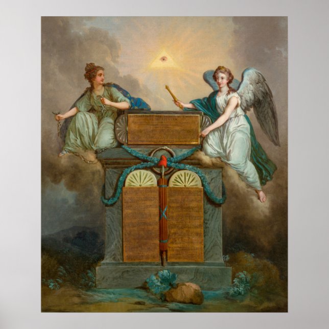 Declaration of the Rights of Man and of Citizen Poster (Front)
