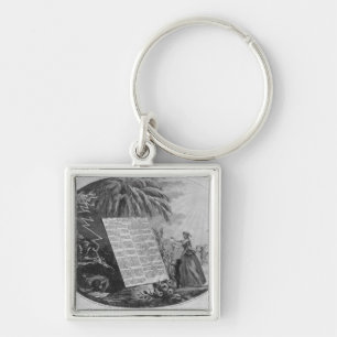Declaration of the Rights of Man Keychain
