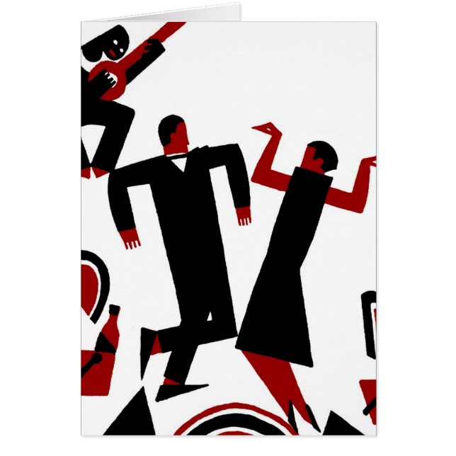 Deco 1925 dansant des couples (Devant)