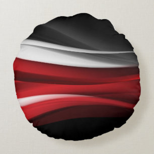 Deco Abstract3 Round Pillow