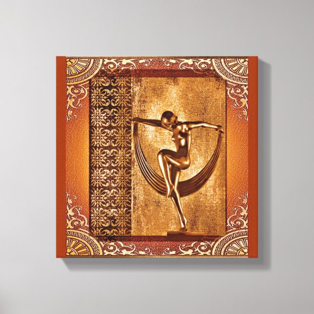 Deco Art Canvas Print (Front)