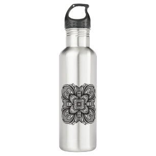 Deco Black Square Inspired 710 Ml Water Bottle
