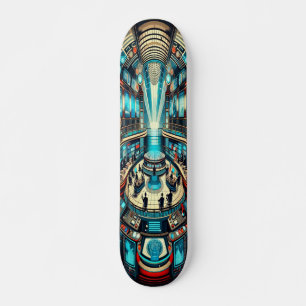 "Deco Broadcast Hub Deck" Skateboard