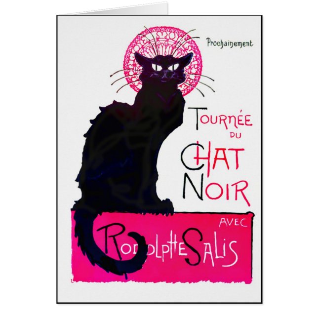 Deco Cat Pink and Black (Front)