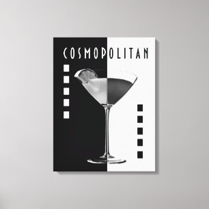 Deco Cosmo Canvas Print