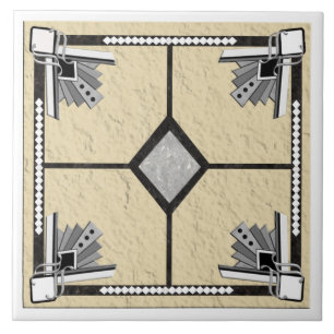 deco diamond tile