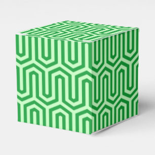 Deco Egyptian motif - jade green Favor Box