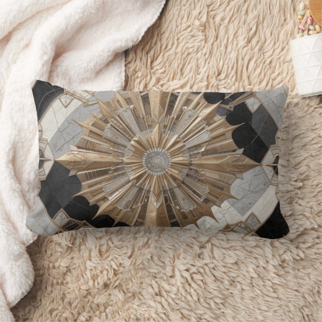 Deco Elegance Lumbar Pillow (Blanket)