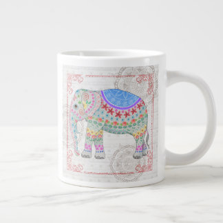 Deco Elephant Boho Style Mug
