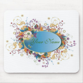 Deco floral Mousepad