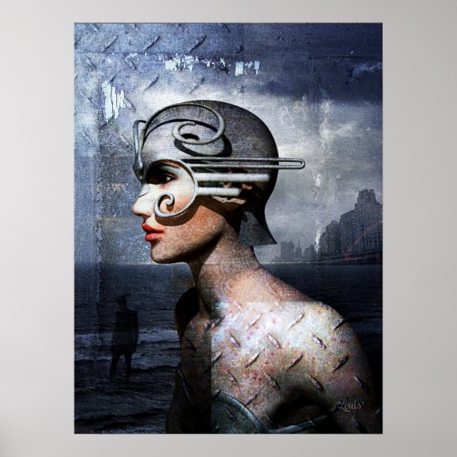 Deco Girl Poster (Front)