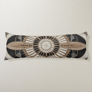 Deco Golden Dash Body Pillow
