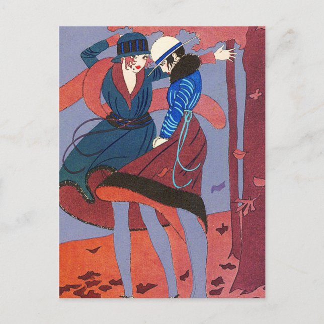 Deco Illustration Postcard (Front)