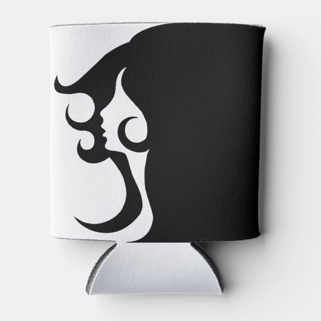 Deco Mod Woman Can Cooler (Front)