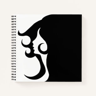 Deco Mod Woman Notebook