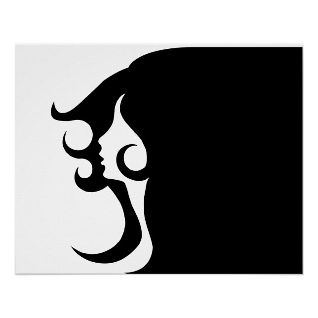 Deco Mod Woman Poster (Front)