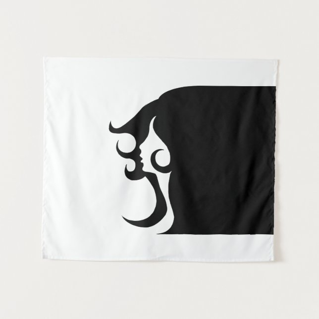 Deco Mod Woman Tapestry (Front (Horizontal))