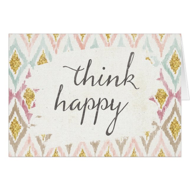 Deco mou V | pensent heureux (Devant horizontal)