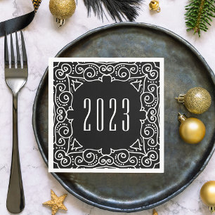 Deco New Year   New Year's Eve Party Napkin