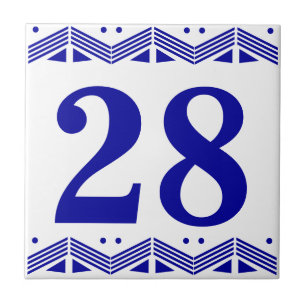Deco Number Tile