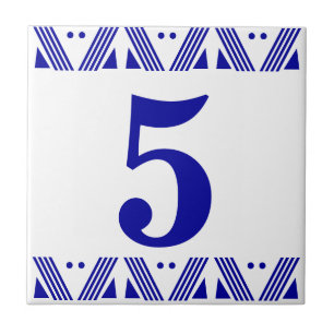Deco Number Tile