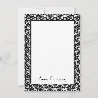 Deco Print Note Card