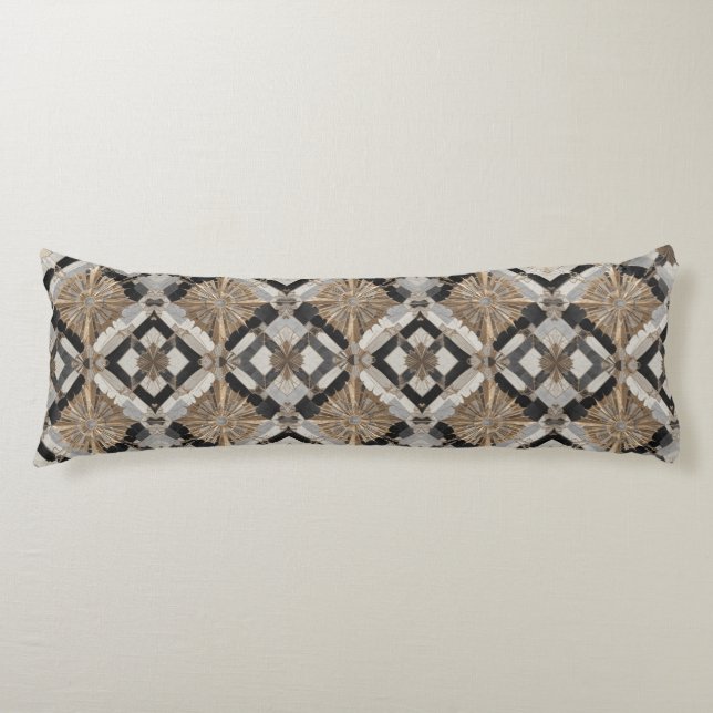 Deco Rhomb Body Pillow (Front)