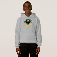 Deco Space Egg Kids Unisex Pullover Hoodie