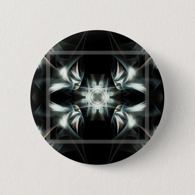 Deco Star 2 Inch Round Button (Front)