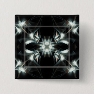 Deco Star 2 Inch Square Button