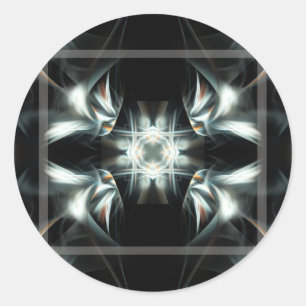 Deco Star Classic Round Sticker