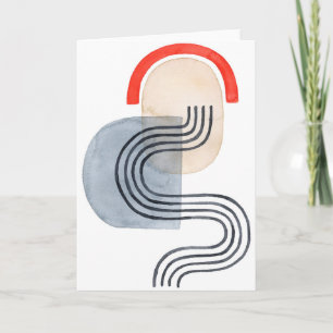 Deco Sunrise IV Card