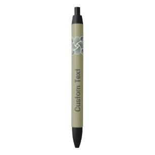Deco tile 2 blue ink pen