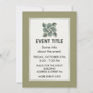 Deco tile 2 invitation