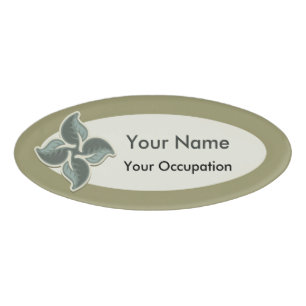 Deco tile 3 name tag