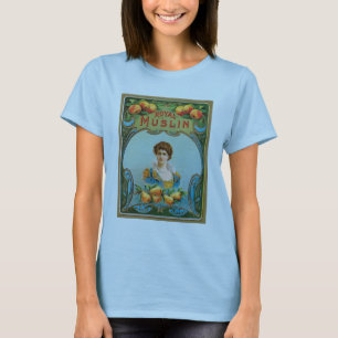 Déco Tissu Étiquette Art Royal Muslin T-shirt