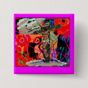 decolores 2 inch square button