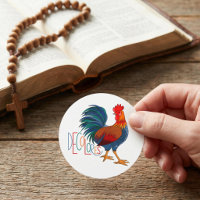 DeColores Cursillo Colourful Rooster