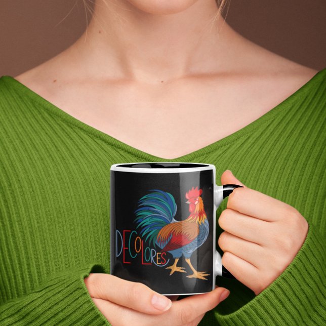 DeColores Cursillo Colourful Rooster Mug (Creator Uploaded)