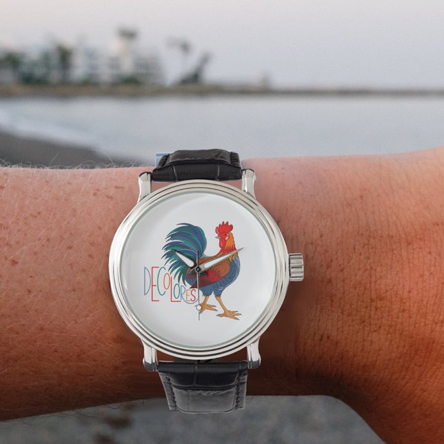 DeColores Cursillo Colourful Rooster Watch (Creator Uploaded)