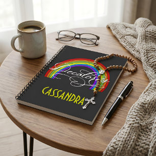 DeColores Cursillo Rainbow Faith Religion Notebook