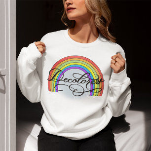 DeColores Cursillo Rainbow Faith Religion Sweatshirt
