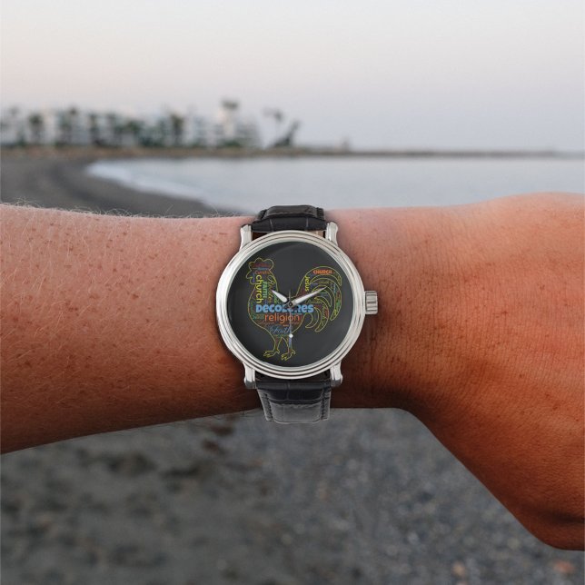 DeColores Cursillo Rooster Word Cloud  Watch (Creator Uploaded)