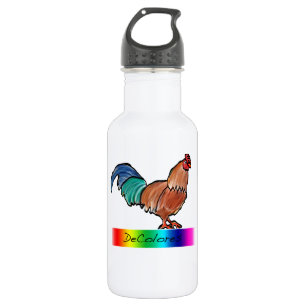 DeColores Rooster 532 Ml Water Bottle